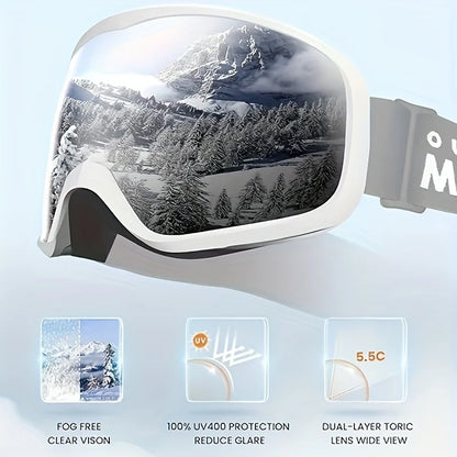 Owl Ski Goggles Over The Glasses