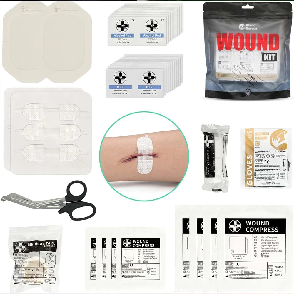 Wound Dressing Closure Strips Band Aid First Aid