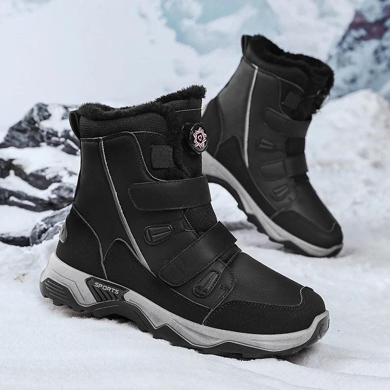 High-Top Snow Boots for Men