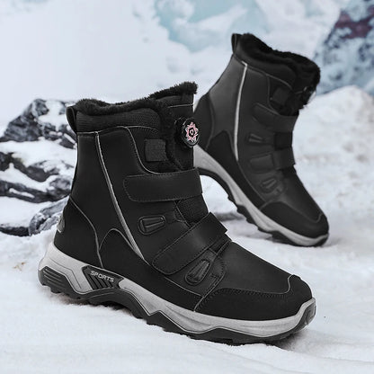 High-Top Snow Boots for Men