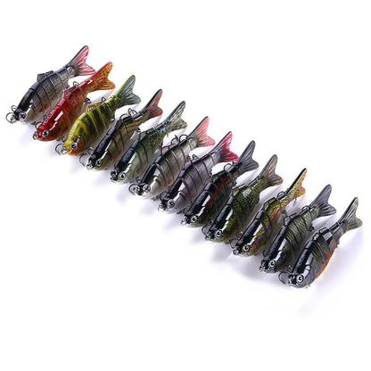 5ea Realistic Fish Shape Lures