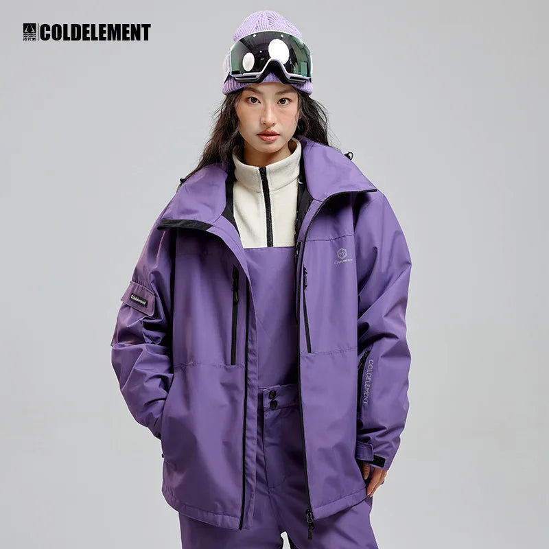 Snowboard Ski Suits, Men & Women, Windproof/Waterproof