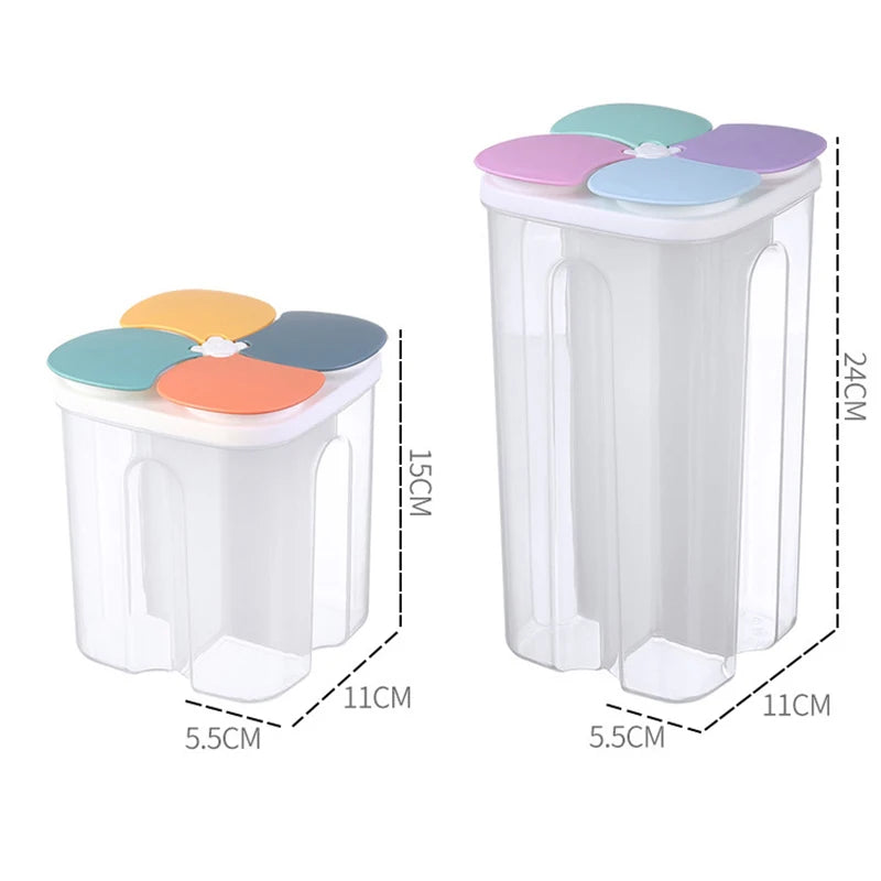 1.5L/2.3L Storage Containers, Sealed, Moisture Proof
