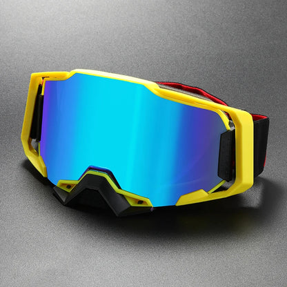 Premium Ski Goggles, TPU Material Double Layer Anti-fog Lenses