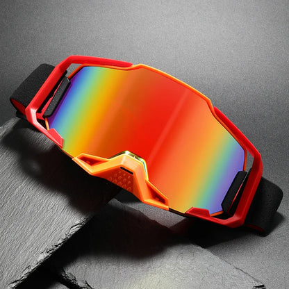 Premium Ski Goggles, TPU Material Double Layer Anti-fog Lenses