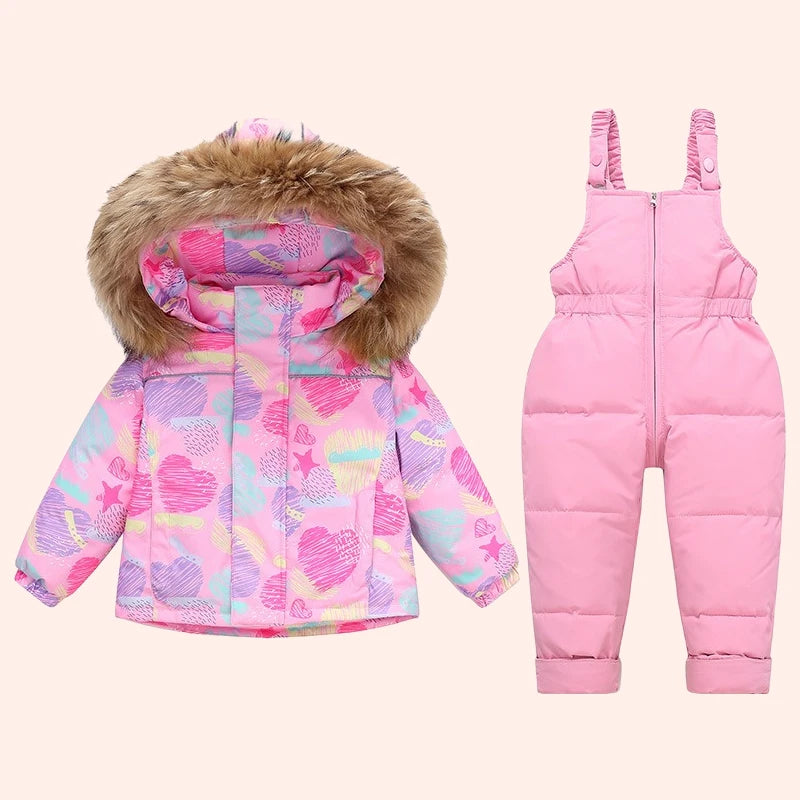 IRCOMLL Kids Ski Suits, 90% Down