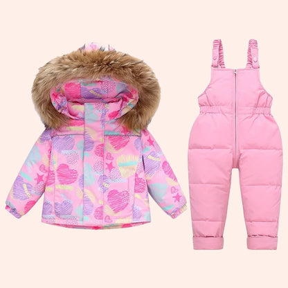 IRCOMLL Kids Ski Suits, 90% Down