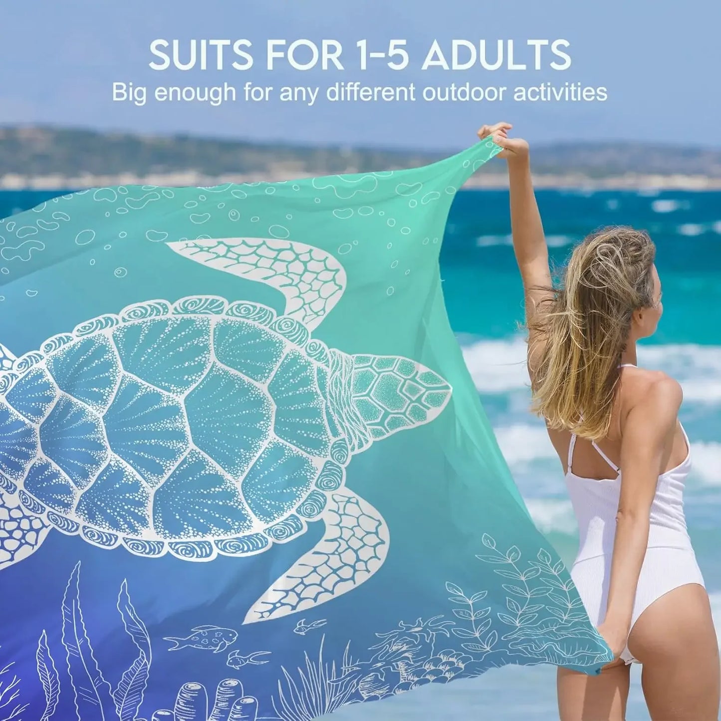 Picnic Mat, Beach Mat, Folding Outdoor Blanket