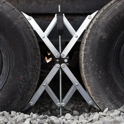 Wheel Chock X-Shaped Stabilizer (XL-2 Pack)(Allow Drill Adjust)