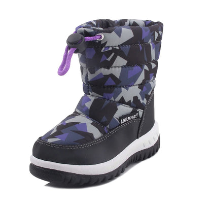Children's Snow Boots, Non-Slip Waterproof