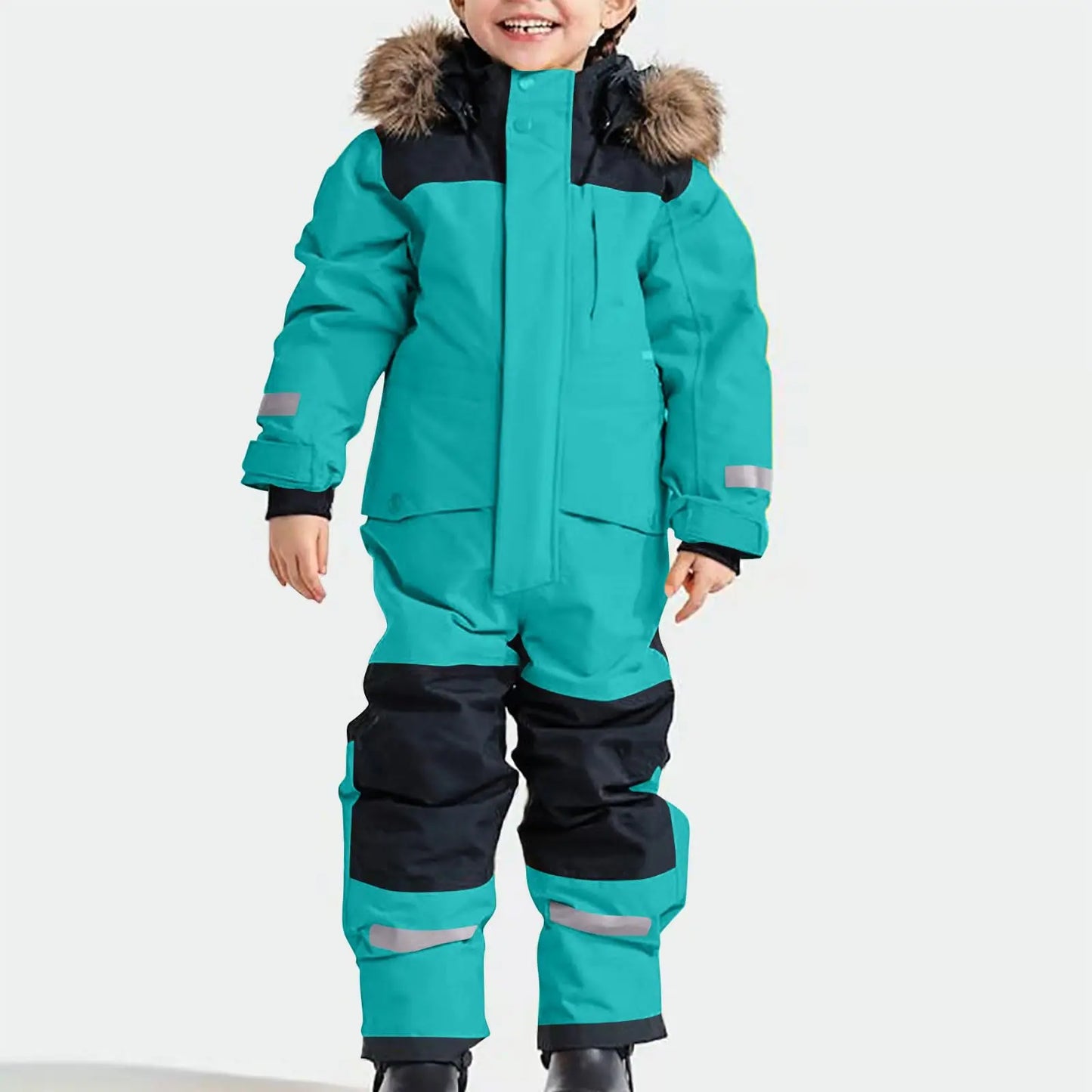 Children's One-Piece Ski Suit