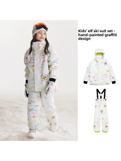 Ski Suits for Girls, Windproof & Waterproof