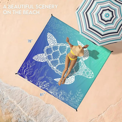 Picnic Mat, Beach Mat, Folding Outdoor Blanket