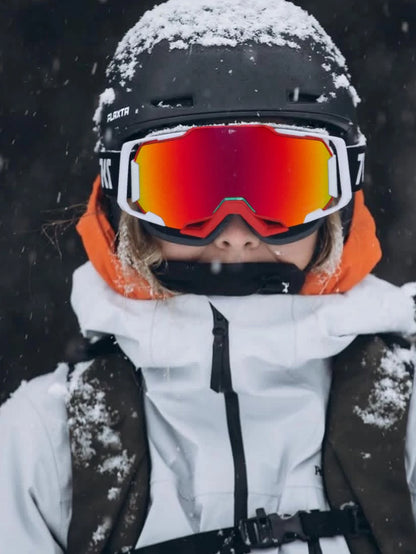 Premium Ski Goggles, TPU Material Double Layer Anti-fog Lenses