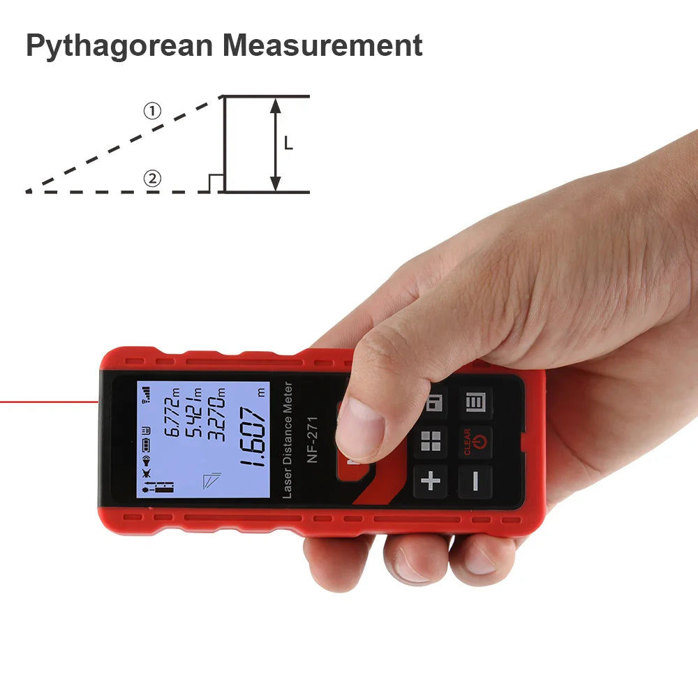 Laser Distance Meter Range Finder Digital Ruler
