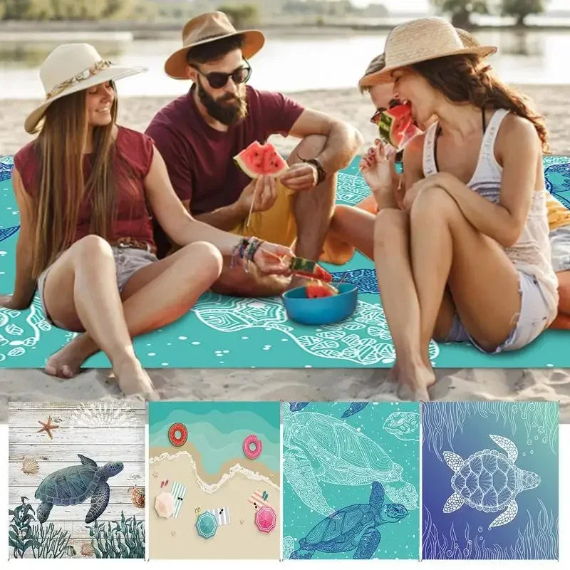 Picnic Mat, Beach Mat, Folding Outdoor Blanket
