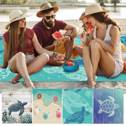 Picnic Mat, Beach Mat, Folding Outdoor Blanket