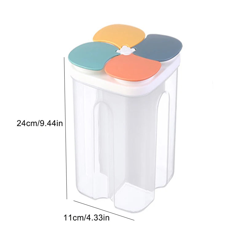 1.5L/2.3L Storage Containers, Sealed, Moisture Proof