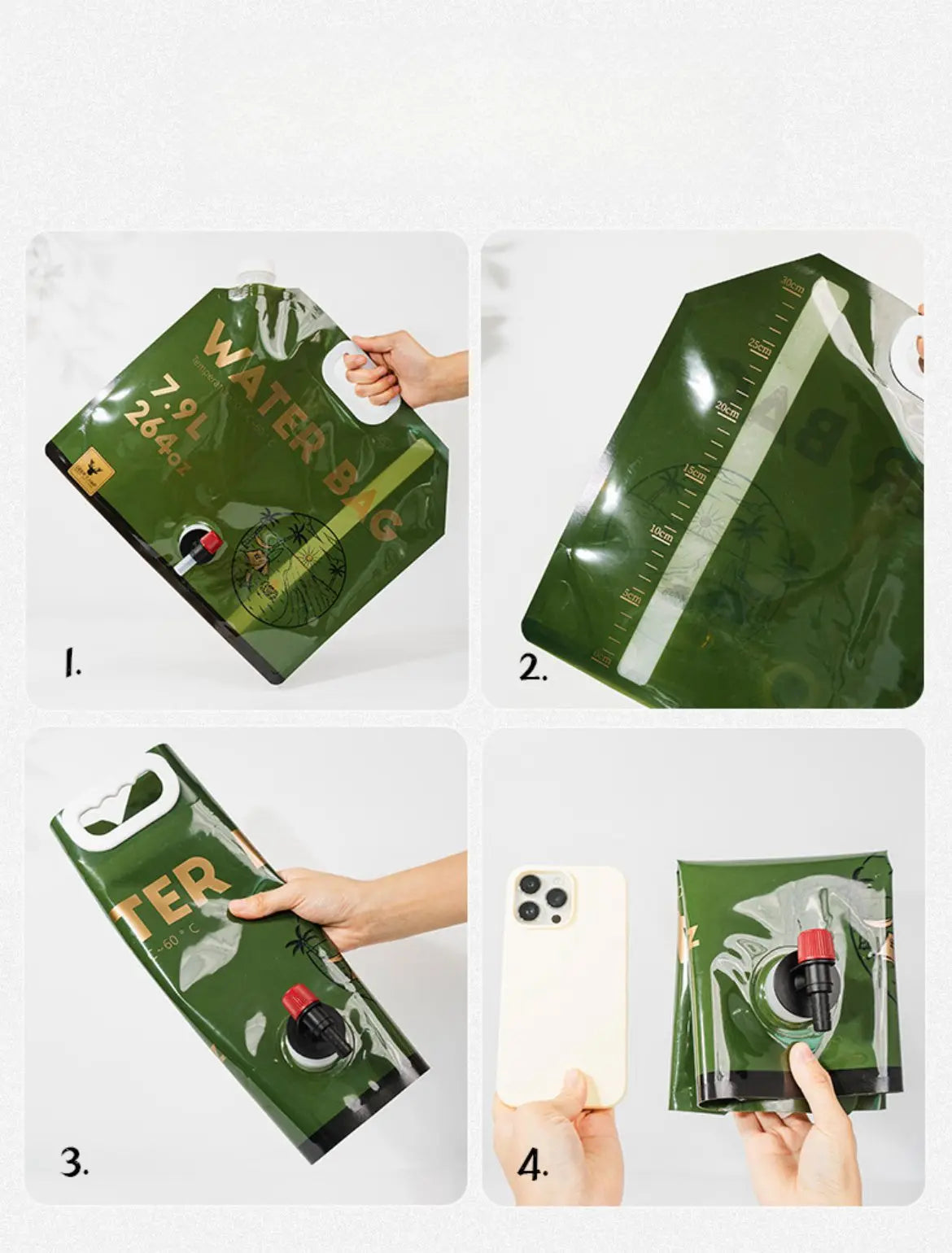 8L Outdoor Portable Water Bladder