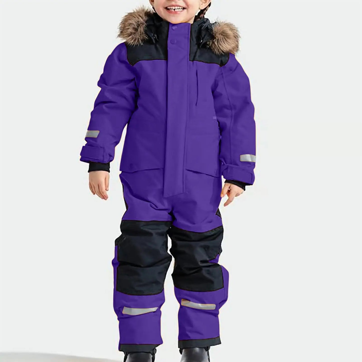 Children's One-Piece Ski Suit