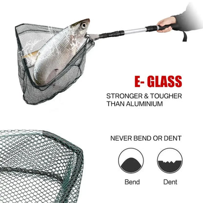 130CM Aluminum Alloy Telescoping Fishing Net