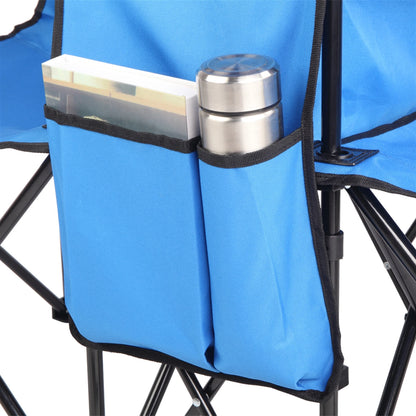 2-Seat Folding Chair With Removable Umbrella