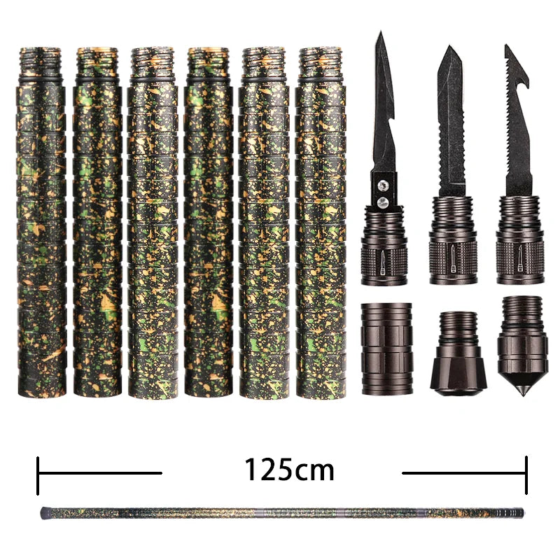 Folding Cane Walking Sticks Hiking Trekking Poles