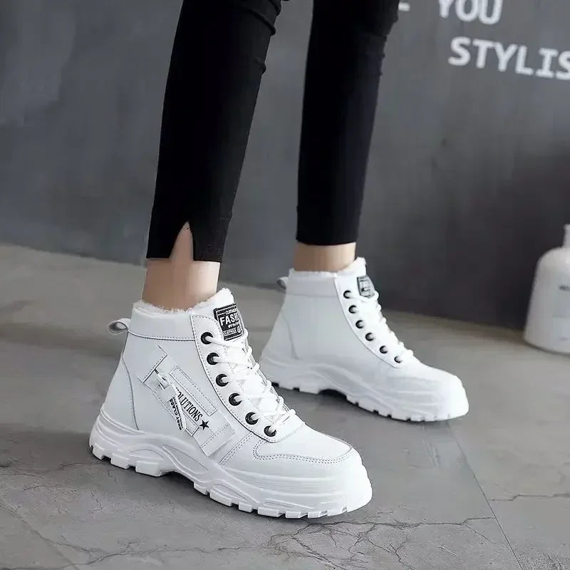 Winter Snow Boots for Women, Casual High-top Shoes