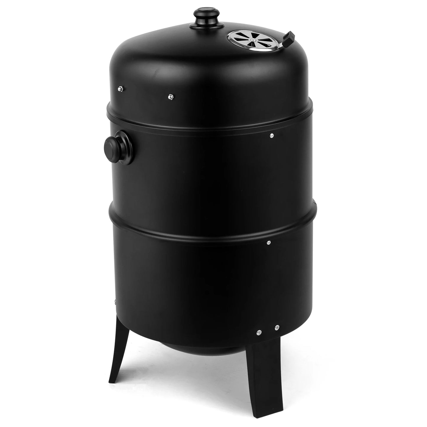 Iron Smoker Carbon Grill Black 80*41*48cm